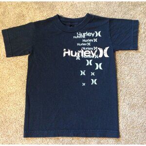 4T VGUC Hurley Blue Logo Tee